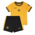 Maglie da calcio Wolves Rayan Ait-Nouri #3 Prima Maglia Bambino 2024-25 Manica Corta (+ Pantaloni corti)